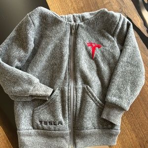 Tesla toddler full-zip hoodie size 4